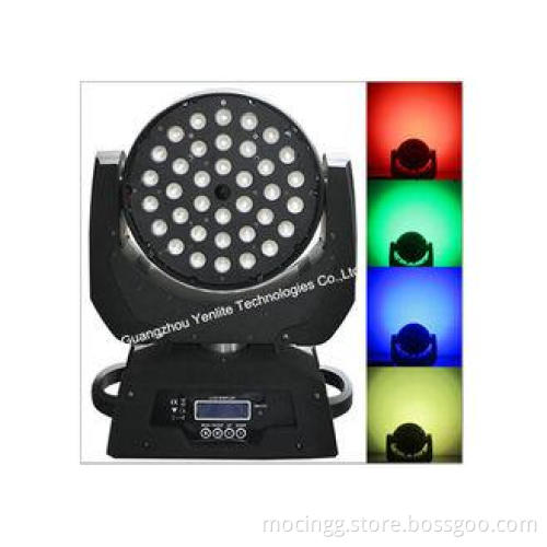 10W Zoom LED Moving Head Wash , AC 90V - 240Volt 420W LED W